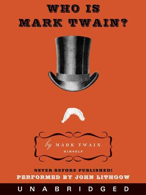 Who Is Mark Twain? - Audiobook